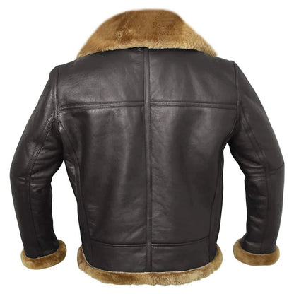 Herren-Winterbomberjacke mit wärmendem Futter und Kragen