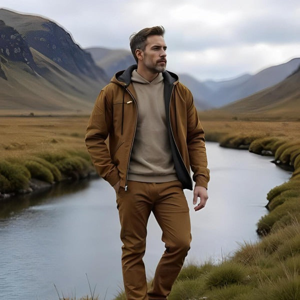 Men's Warm Hooded Winter Jacket