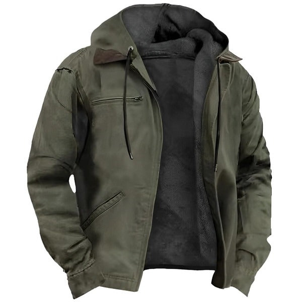 Men's Warm Hooded Winter Jacket