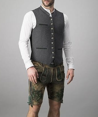 Men's Classic Gray Vest