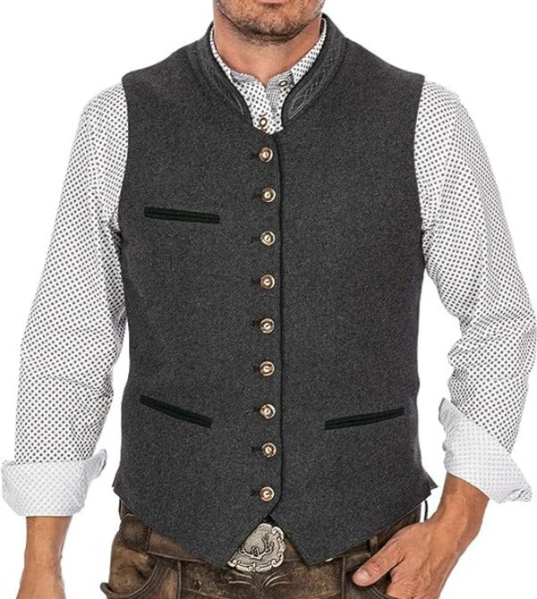 Men's Classic Gray Vest