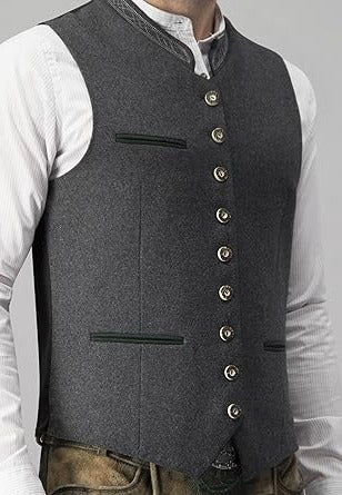 Men's Classic Gray Vest