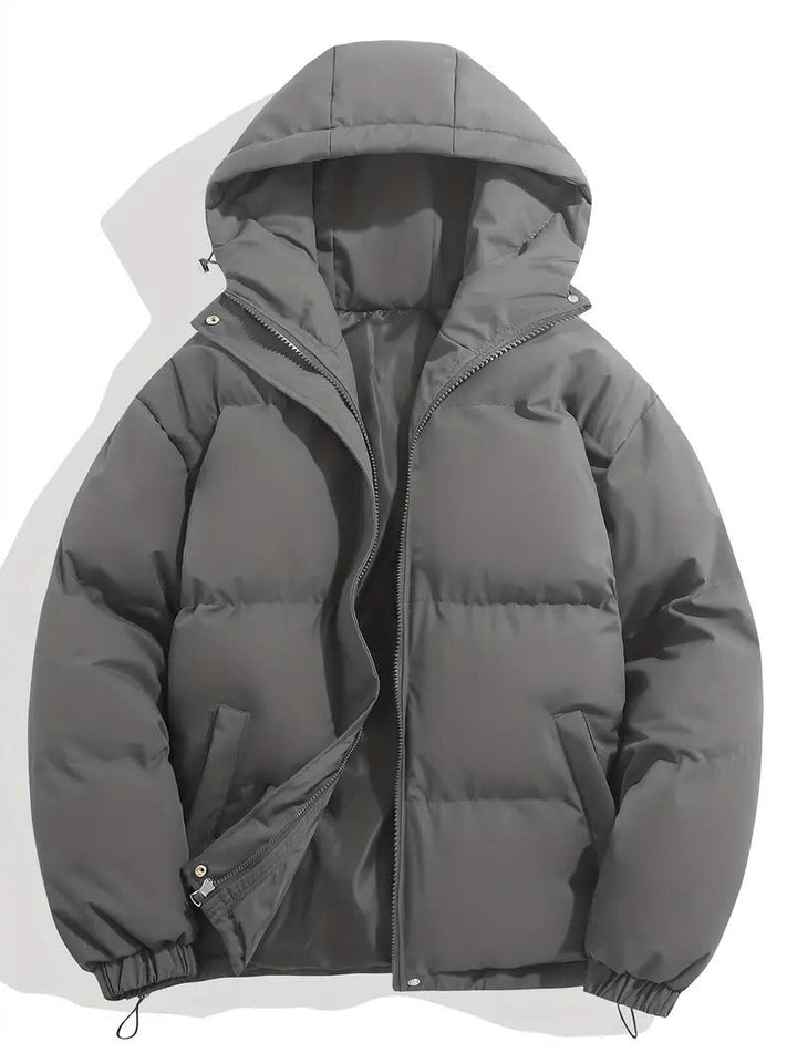Men's Hooded Winter Jacket for Cold Weather Protection