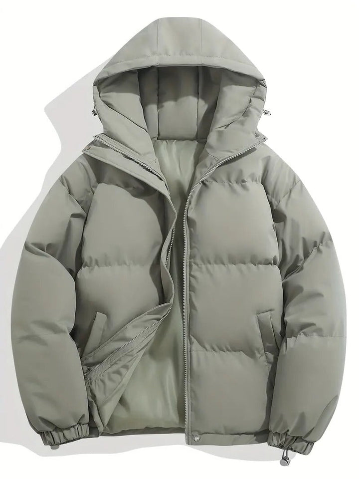 Men's Hooded Winter Jacket for Cold Weather Protection