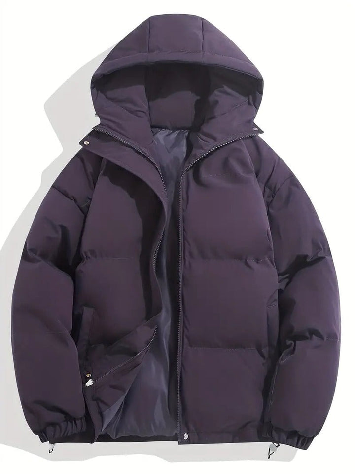 Men's Hooded Winter Jacket for Cold Weather Protection