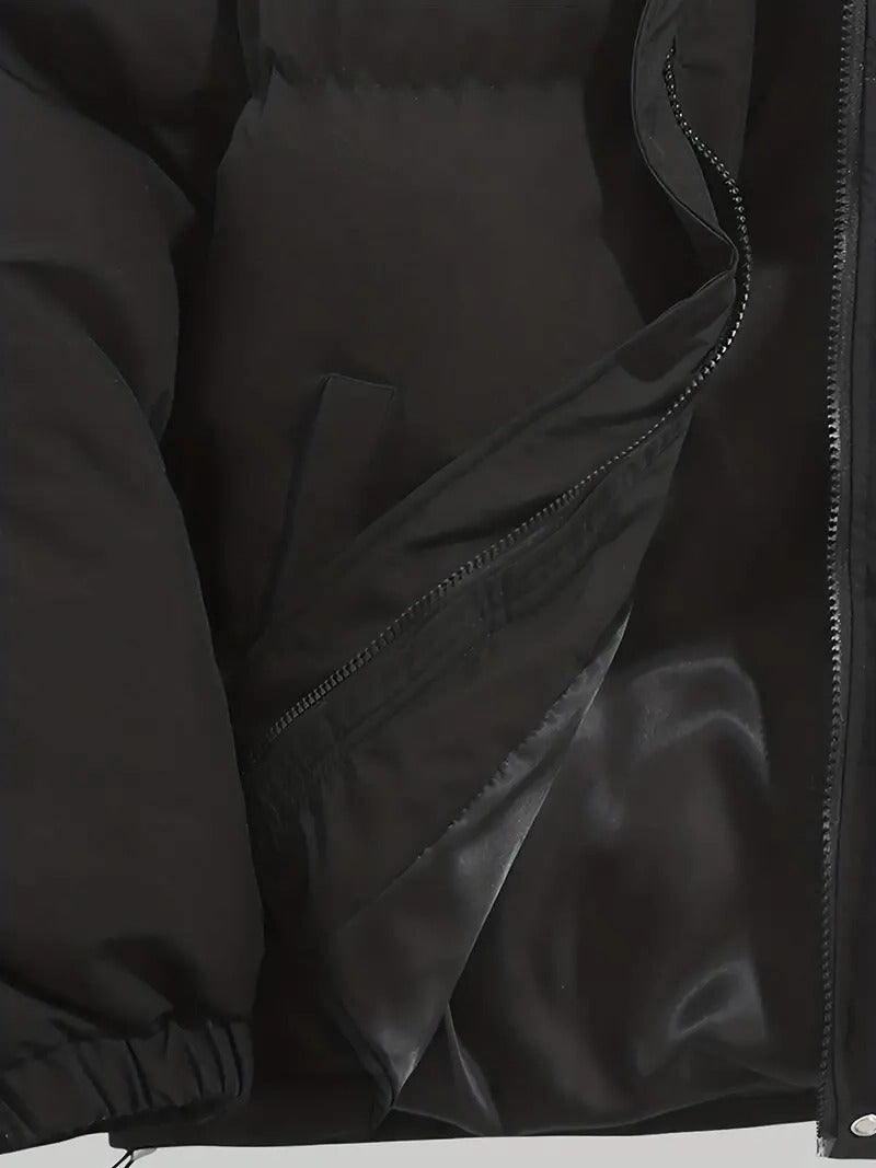 Men's Hooded Winter Jacket for Cold Weather Protection