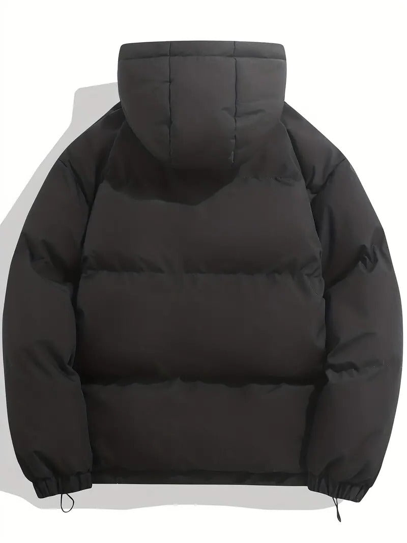 Men's Hooded Winter Jacket for Cold Weather Protection