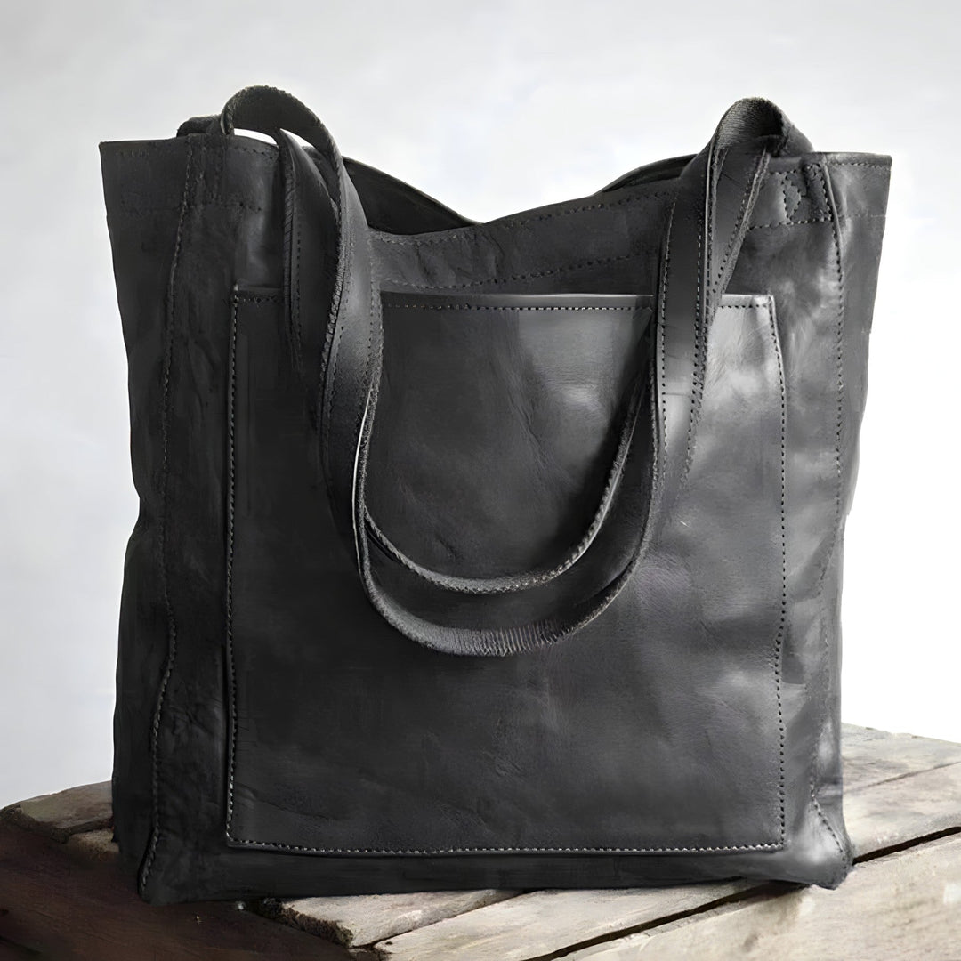 Isabella | Women's Vegan Leather Oversized Shoulder Tote