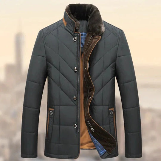 Men's Warm Insulated Winter Jacket