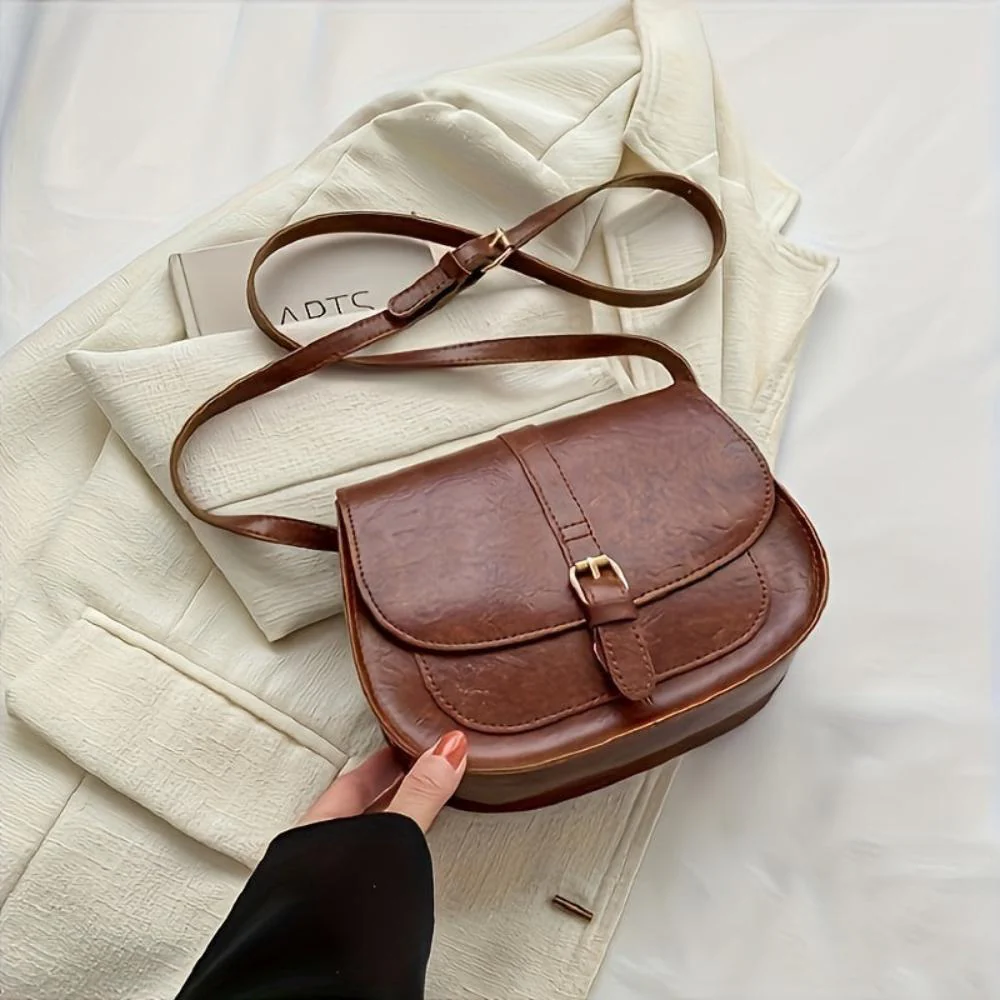 Michele | Women's Vegan Leather Crossbody Bag