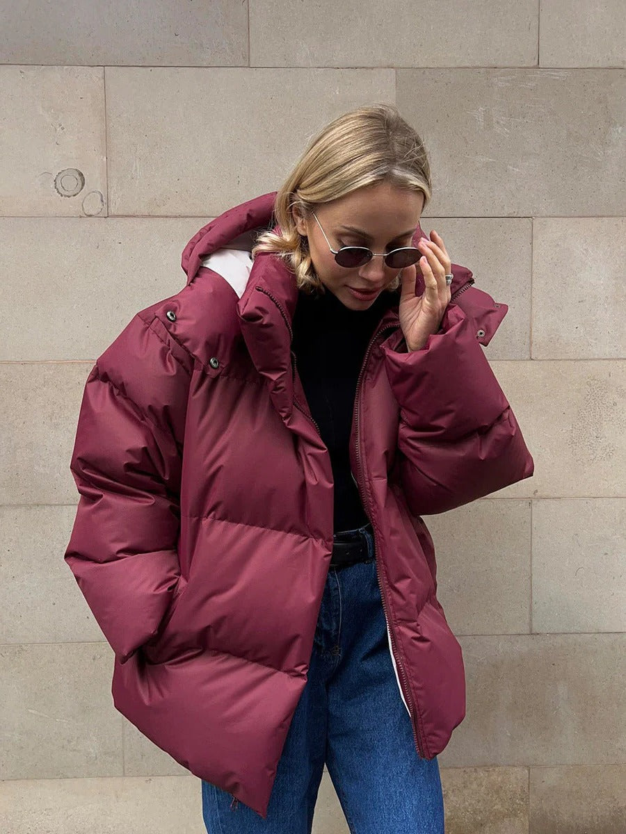 Isolierte Steppjacke für Damen - Leichte Wärme für den Winter