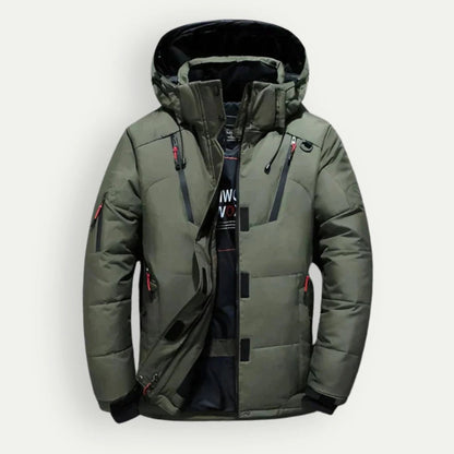 Chaqueta de plumón aislante para hombre - Prenda de abrigo ligera para el invierno