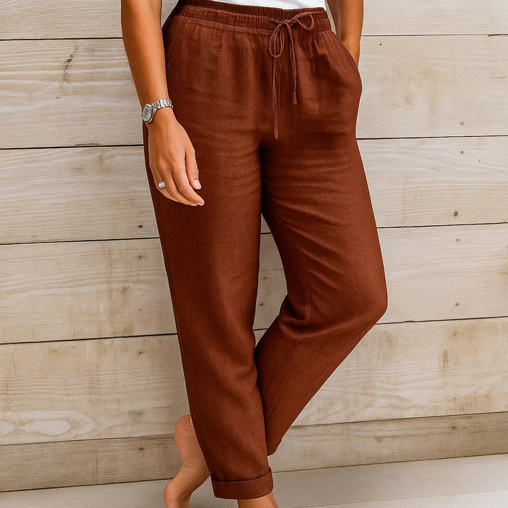 Women's Linen Trousers for Stylish Comfort
