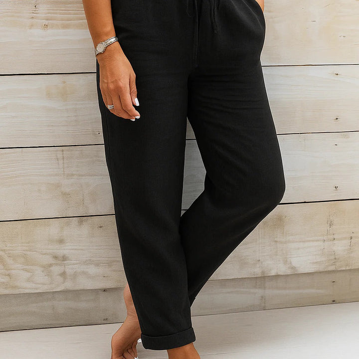Women's Linen Trousers for Stylish Comfort