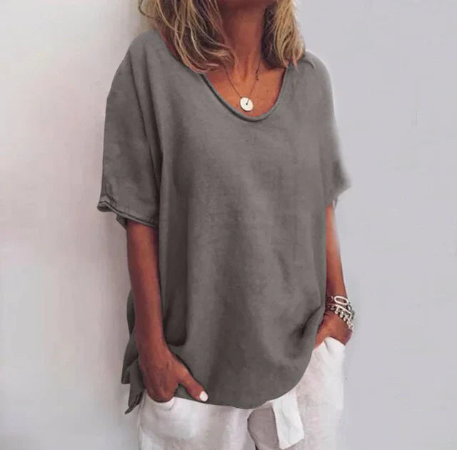 Beatrice | Stylish Loose-Fitting Blouse for Women