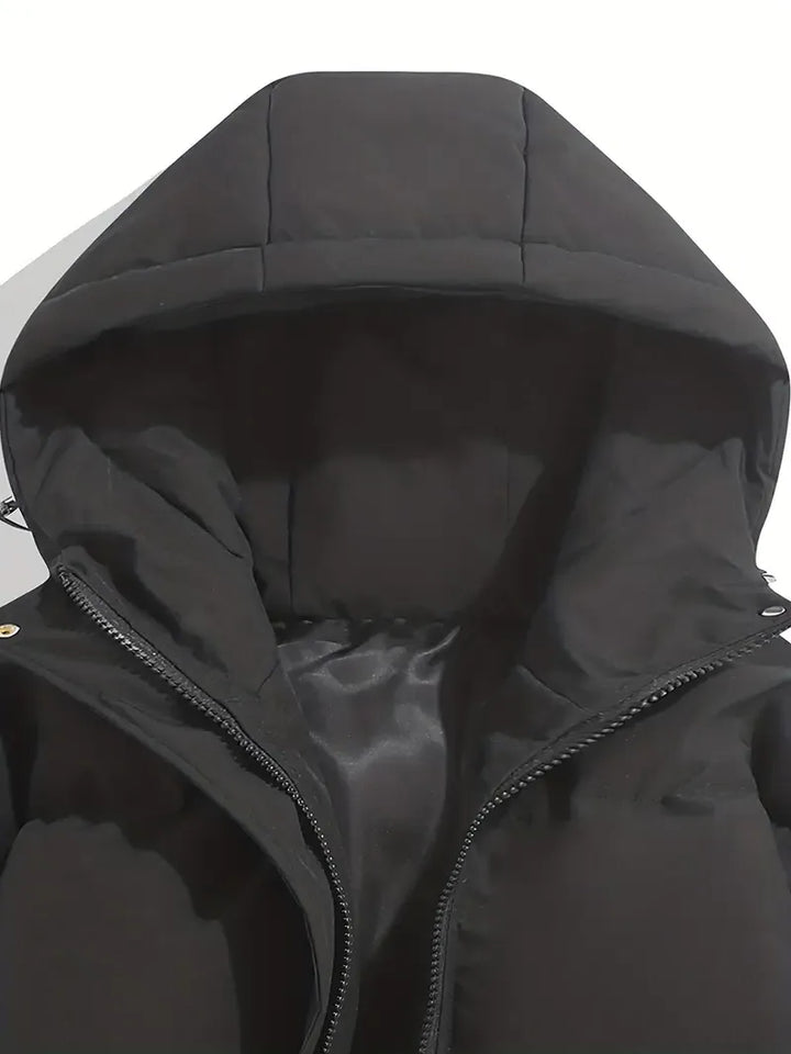Men's Hooded Winter Jacket for Cold Weather Protection