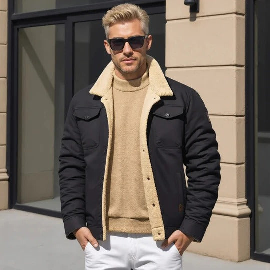 Men's Stylish Bomber Jacket for Casual Wear