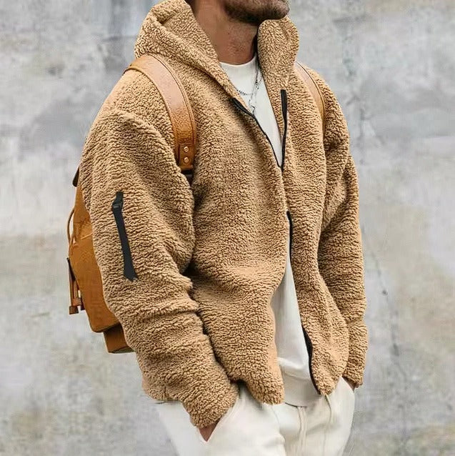 Men's Insulated Hooded Winter Jacket