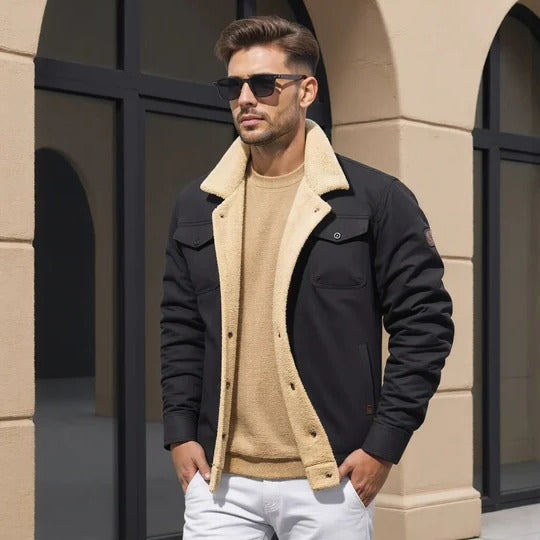 Men's Stylish Bomber Jacket for Casual Wear