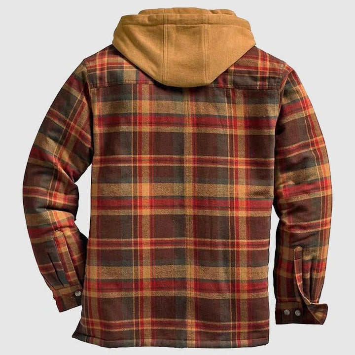 Men's Flannel Checkered Jacket