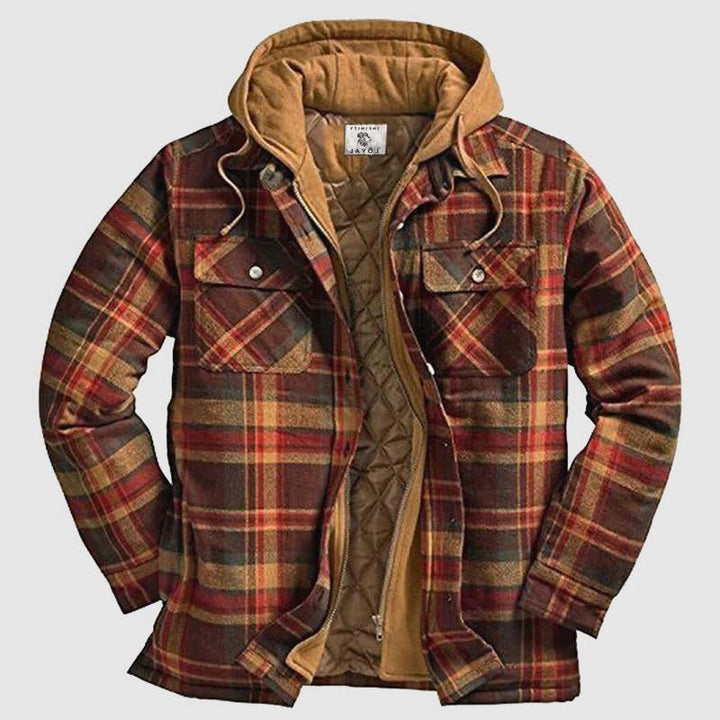 Men's Flannel Checkered Jacket