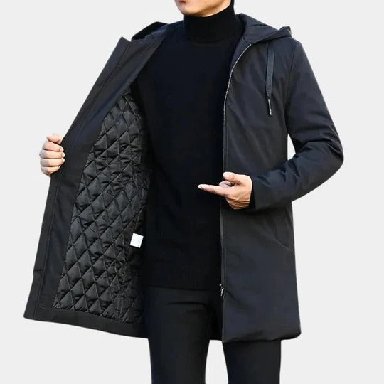 Men's Stylish Long Overcoat
