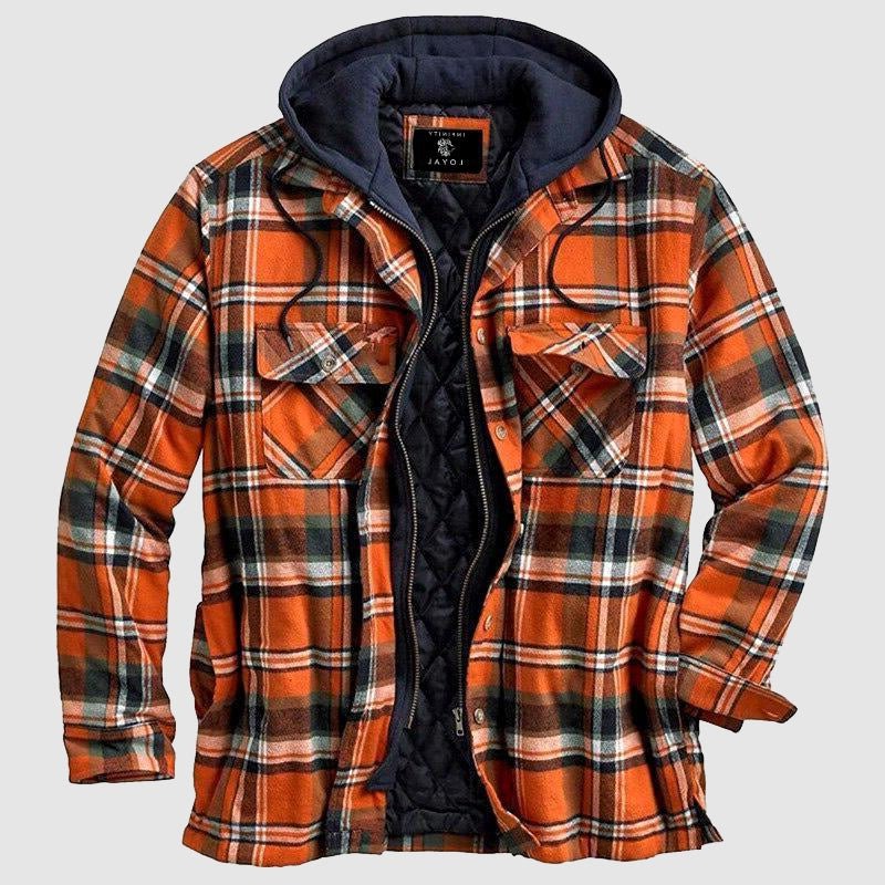 Men's Flannel Checkered Jacket