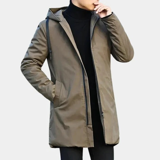 Men's Stylish Long Overcoat