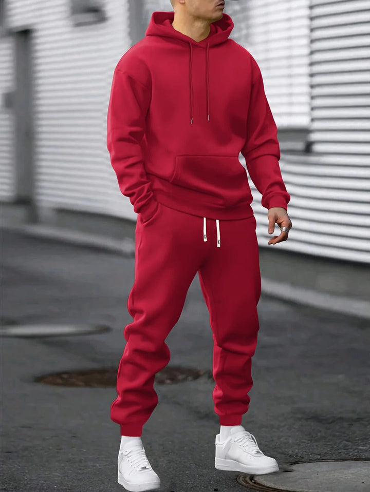 Men's Athletic Hoodie and Jogger Set