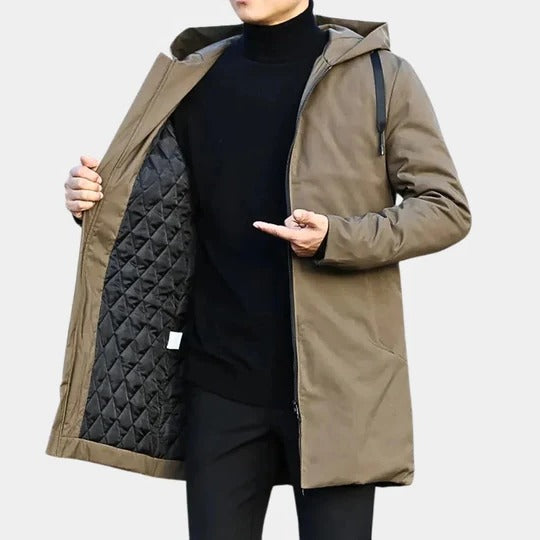 Men's Stylish Long Overcoat