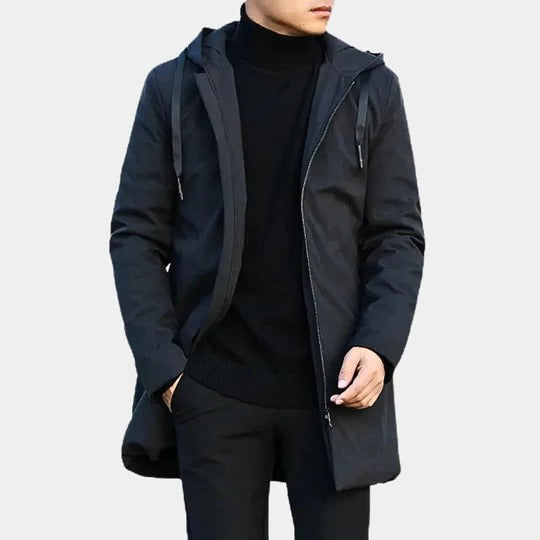 Men's Stylish Long Overcoat
