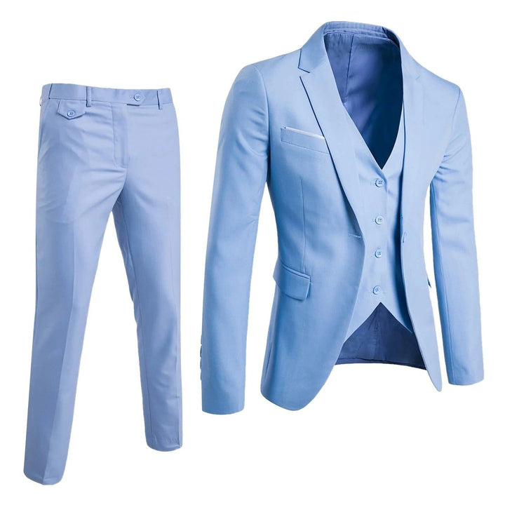 Men's 3-Piece Business Suit Set