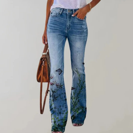 Women's Stylish Flared Trousers for Effortless Elegance
