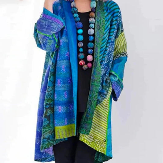 Women's Knit Cardigan with Relaxed Fit for Light Layering Days