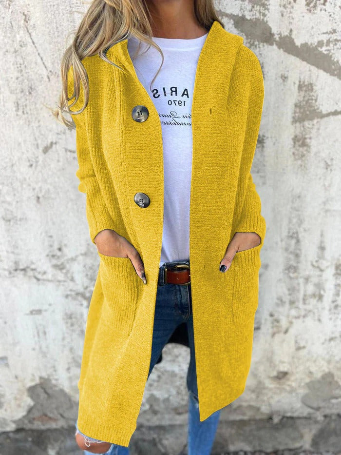 Women's Long Knit Cardigan