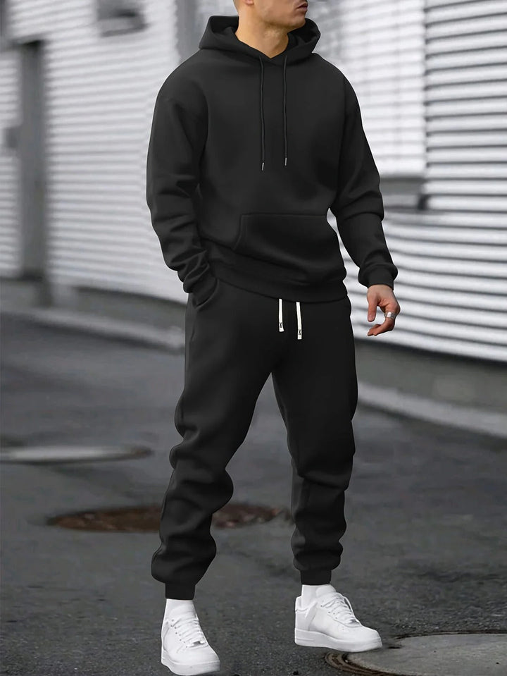Men's Athletic Hoodie and Jogger Set