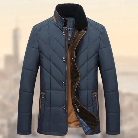 Men's Warm Insulated Winter Jacket