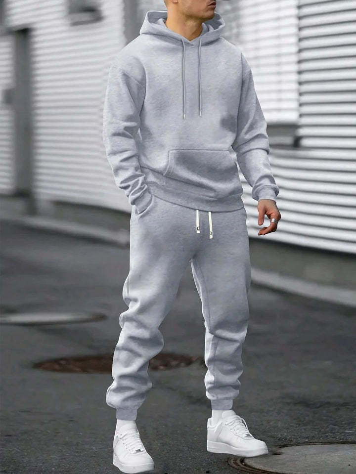 Men's Athletic Hoodie and Jogger Set