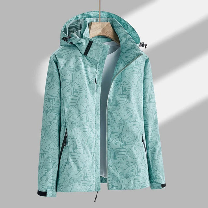 Men's Waterproof Windproof Hooded Jacket for All-Weather Protection