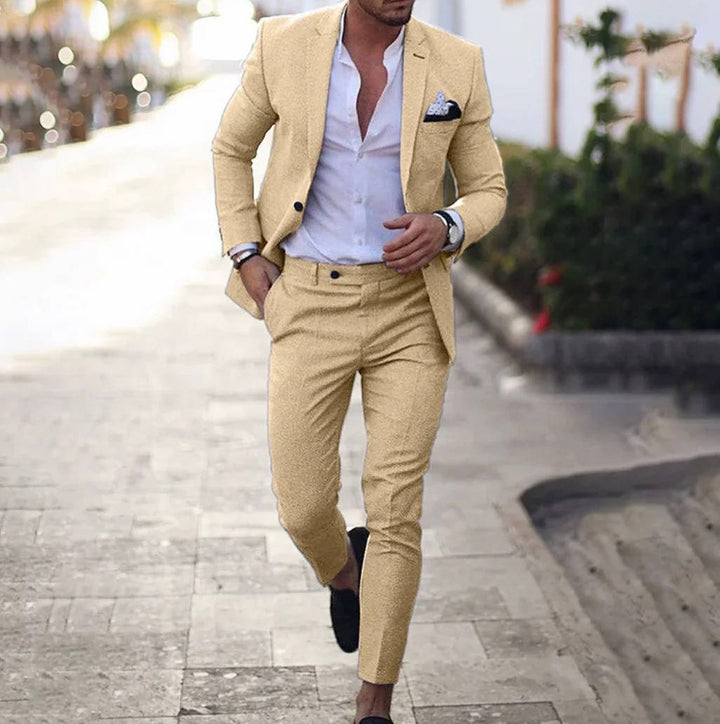 Men's Slim Fit Formal Business Suit