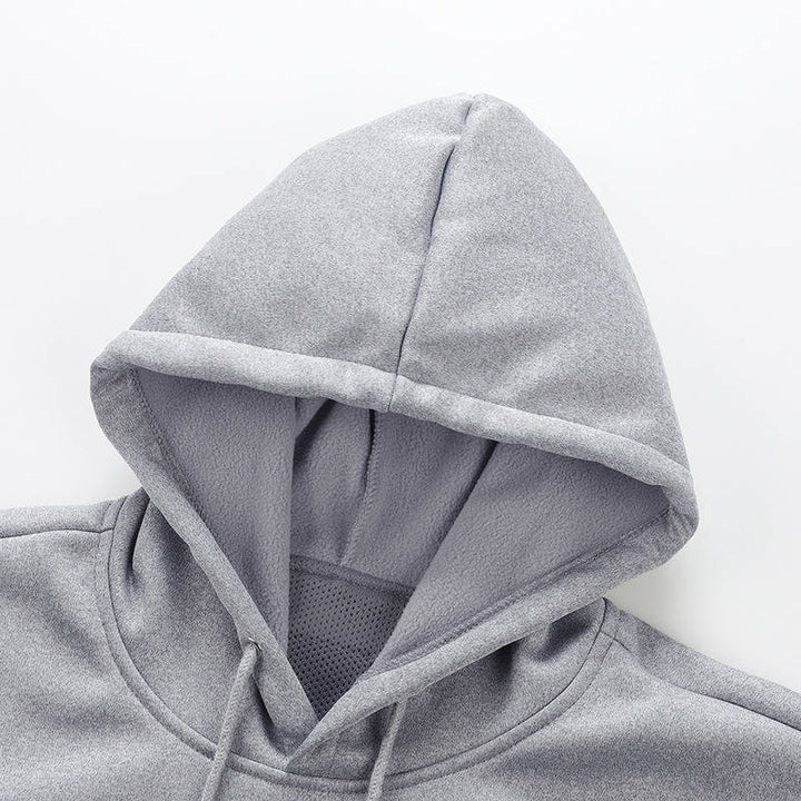 Men's Electric Heated Hoodie with Fleece Lining for Winter Warmth