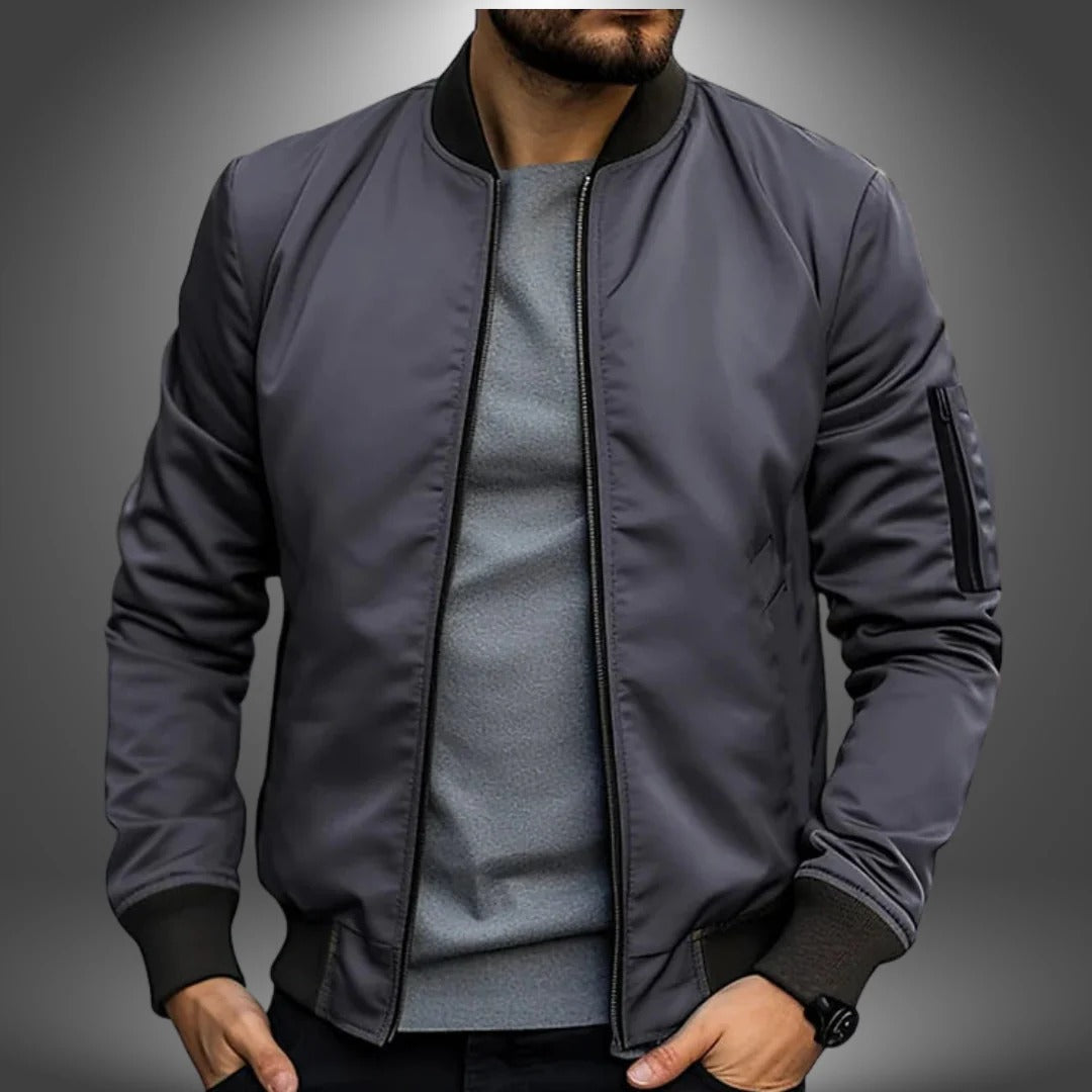 Men's Stylish Classic Bomber Jacket
