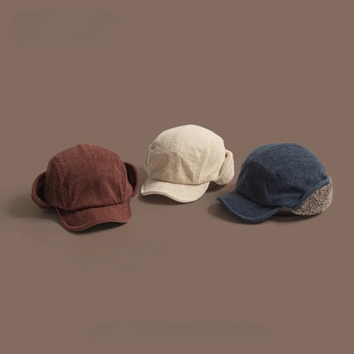 Stylish Corduroy Hat for Casual Outdoor Wear