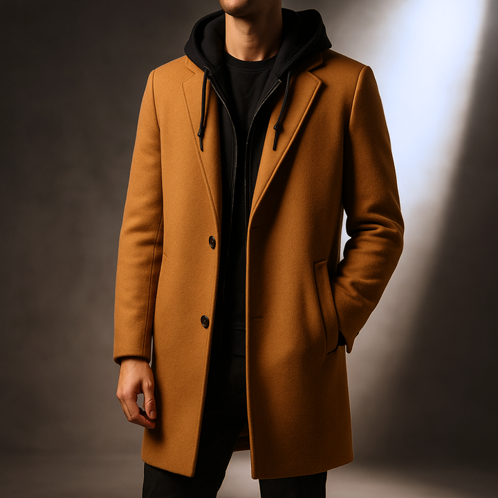 Men's Wool Overcoat