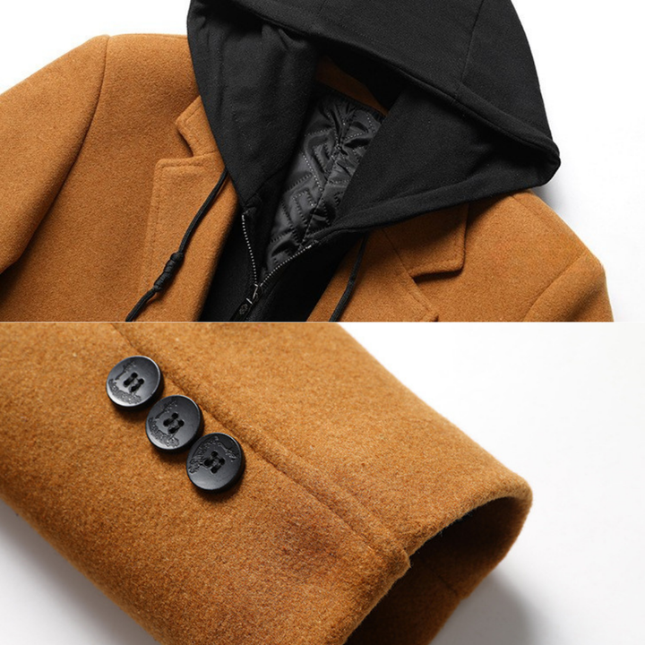 Men's Wool Overcoat