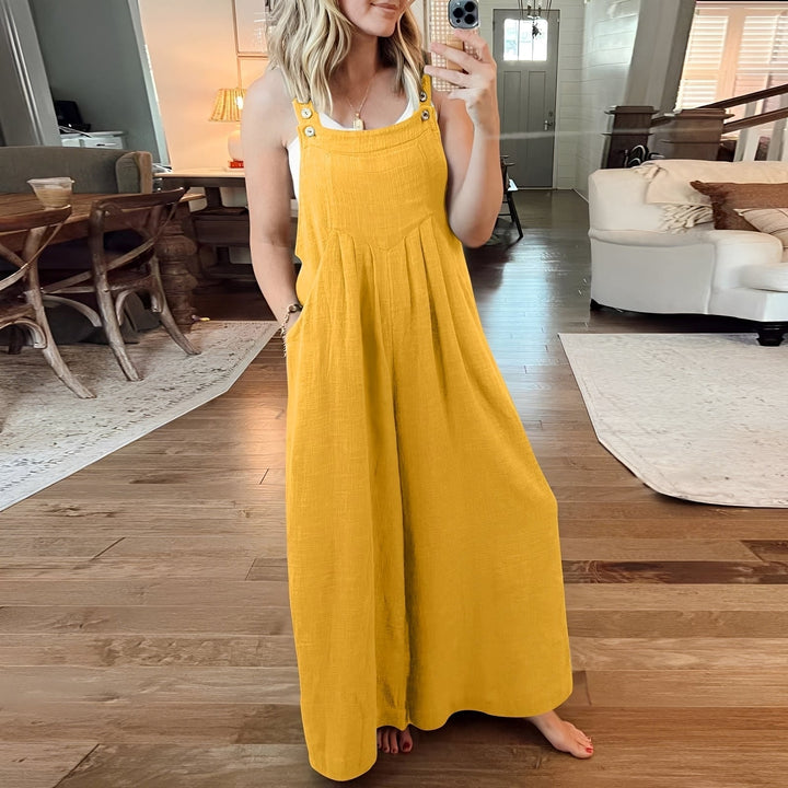 Women's Wide Leg Jumpsuit, Stylish and Chic