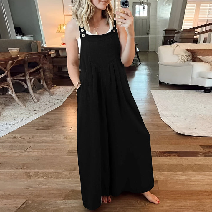 Women's Wide Leg Jumpsuit, Stylish and Chic