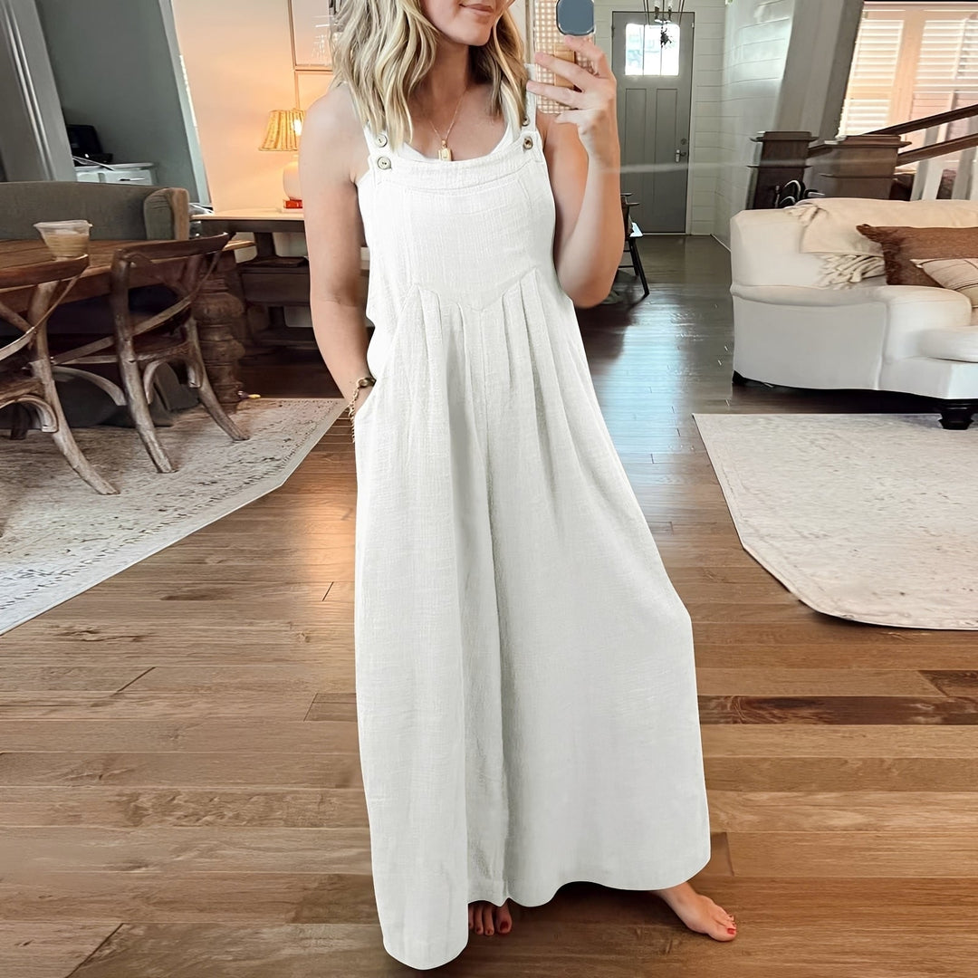 Women's Wide Leg Jumpsuit, Stylish and Chic
