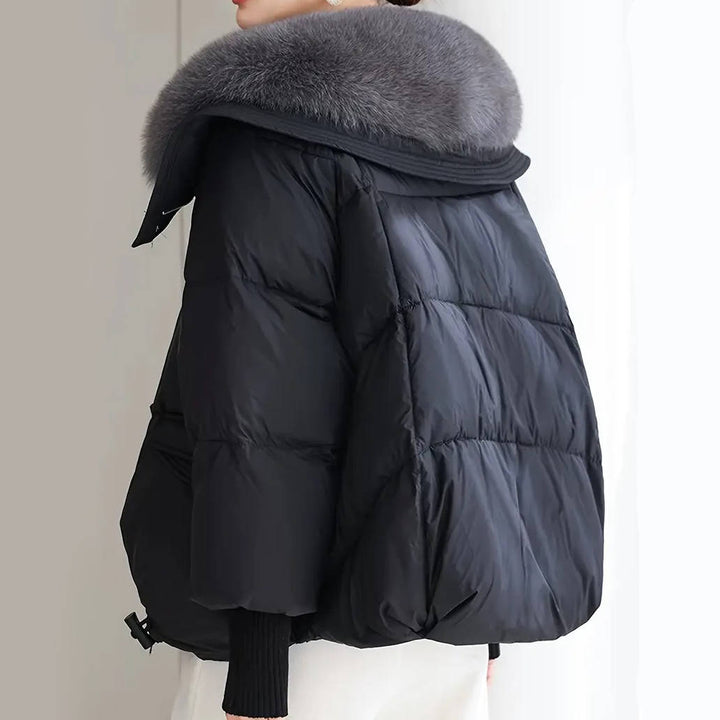 Women's Fur-Collared Puffer Jacket