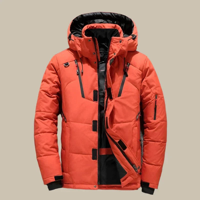 Men's Insulated Hooded Winter Jacket